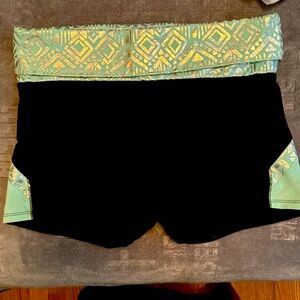 Victoria’s Secret Pink folded over yoga shorts